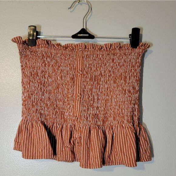 Billabong💗Well Grounded Strapless Top Small - Picture 4 of 8